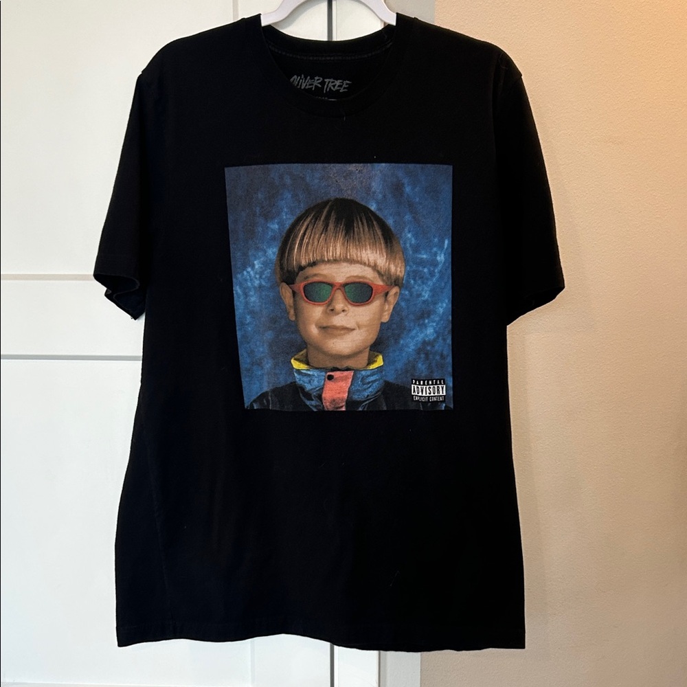 Oliver Tree Black Graphic Tee
